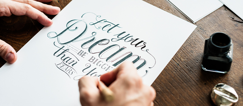 Hand- / Brushlettering & Calligraphy