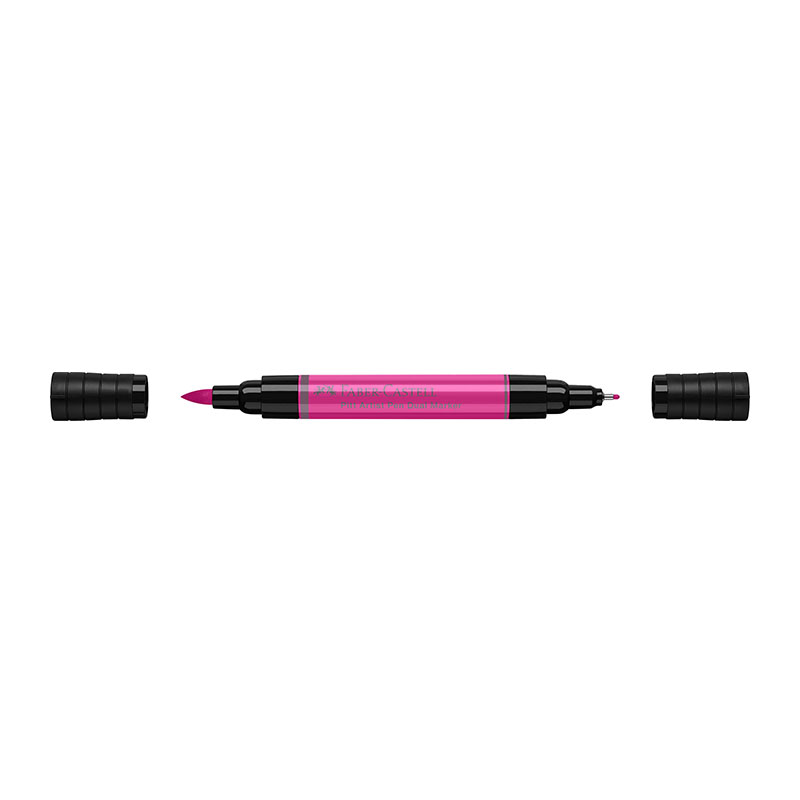 Faber-Castell Creative Marker Pen Farbe 128 Candy Pink – Permanentmarker Für Papier, Glas, Metall