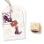 cats on appletrees - Stempel "Ziegelsteine"
