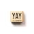 Cats on appletrees - Ministempel "YAY" 