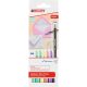edding 1200 Fasermaler fein Pastell 6er Set