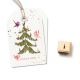 Cats on appletrees - Ministempel - "Kerze 4"