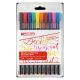 edding 1340 Pinselstift 10er Set "Brush Lettering - Starter Set"