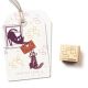 cats on appletrees - Stempel "Ziegelsteine"