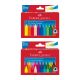 Faber-Castell Wachsmalkreide Dreikant Set