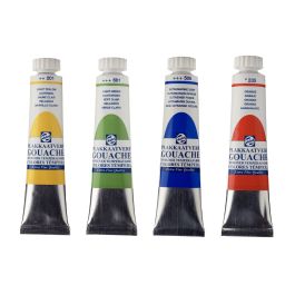 Talens Art Creation Gouache-Set – 24 Farben à 12 Ml, Deckend & Wasservermischbar, Für Anfänger & Erwachsene