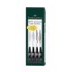 Pitt Artist Pen 4er Etui schwarz M, F, S, XS